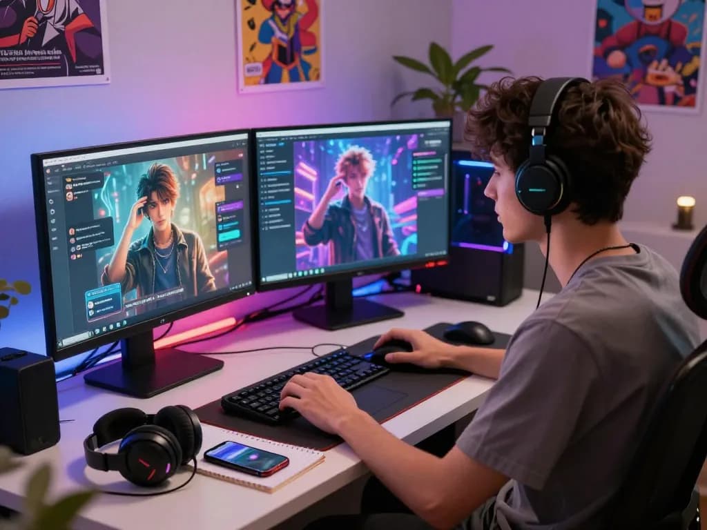 Engaging with nsfw character ai in a modern digital chat space.