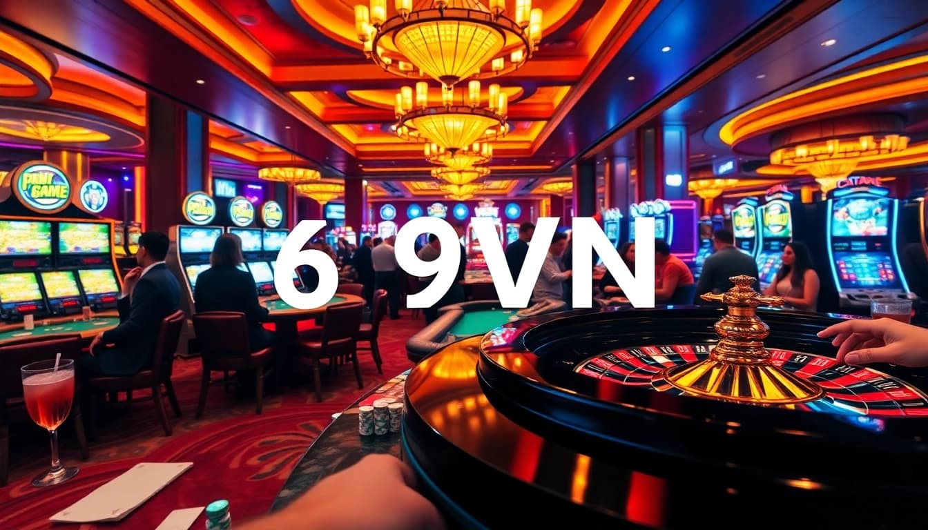 Experience the excitement of winning at 69VN casino with thrilling roulette gameplay.