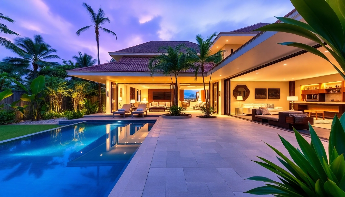 Showcasing a vibrant villa interior, highlighting property management phuket solutions for seamless ownership.