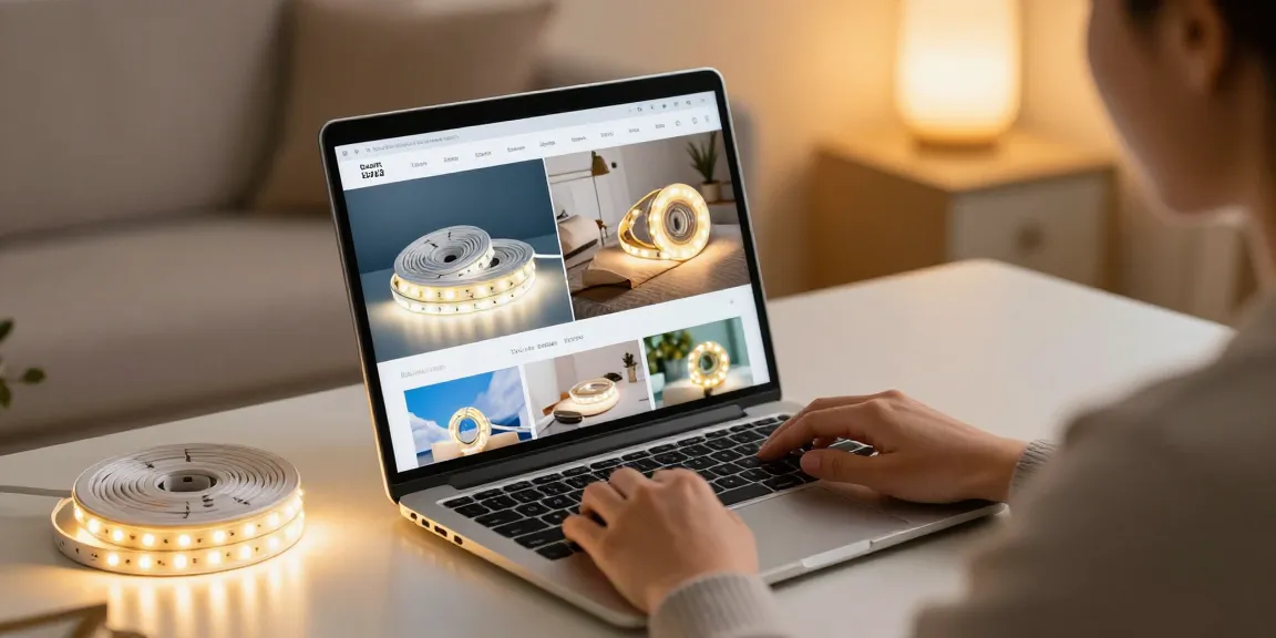 Benzile LED 220V în elemente de iluminat esențiale pentru magazinele online.