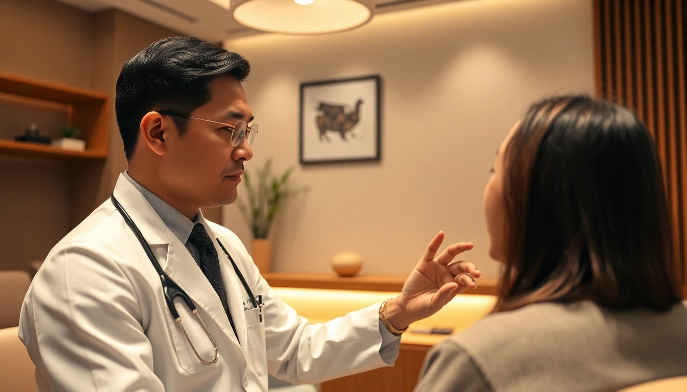 Discover authentic 東京植毛クリニック　口コミ through a comforting consultation in a modern clinic.