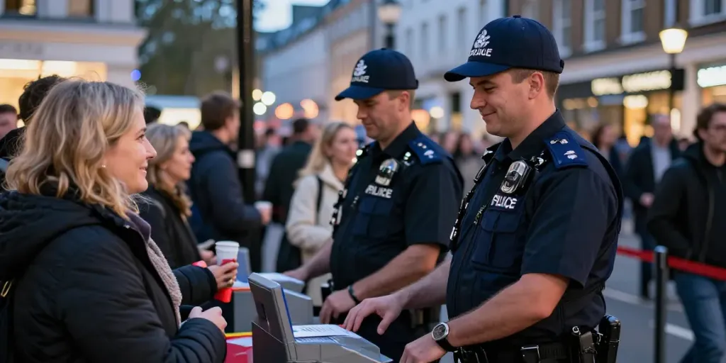 Private Security guard providing reliable and professional local service.