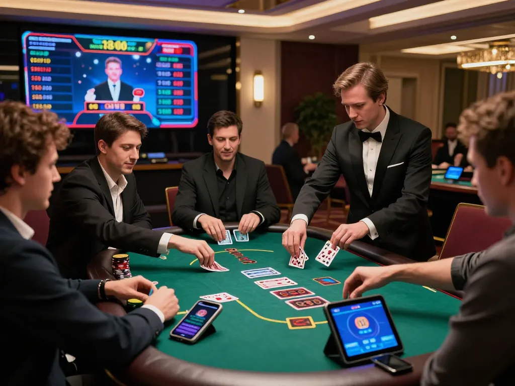 Engaging live blackjack action at u888 online casino featuring real dealers and vibrant game stats
