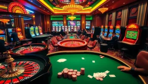 Discover the thrilling world of Top nhà cái uy tín with vibrant casino gaming, strategic poker tables, and engaging roulette action.