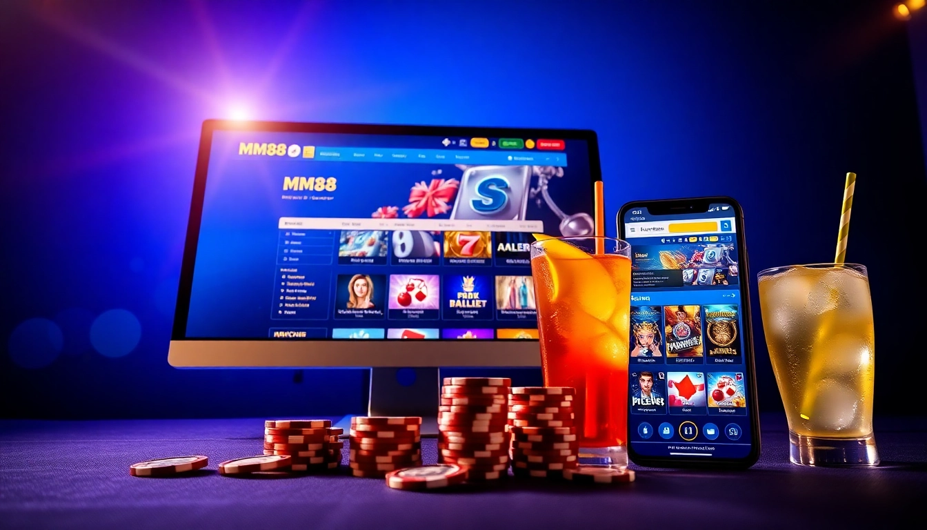 Experience thrilling gaming with MM88 at https://mm88.sa.com/ showcasing a modern, user-friendly interface.