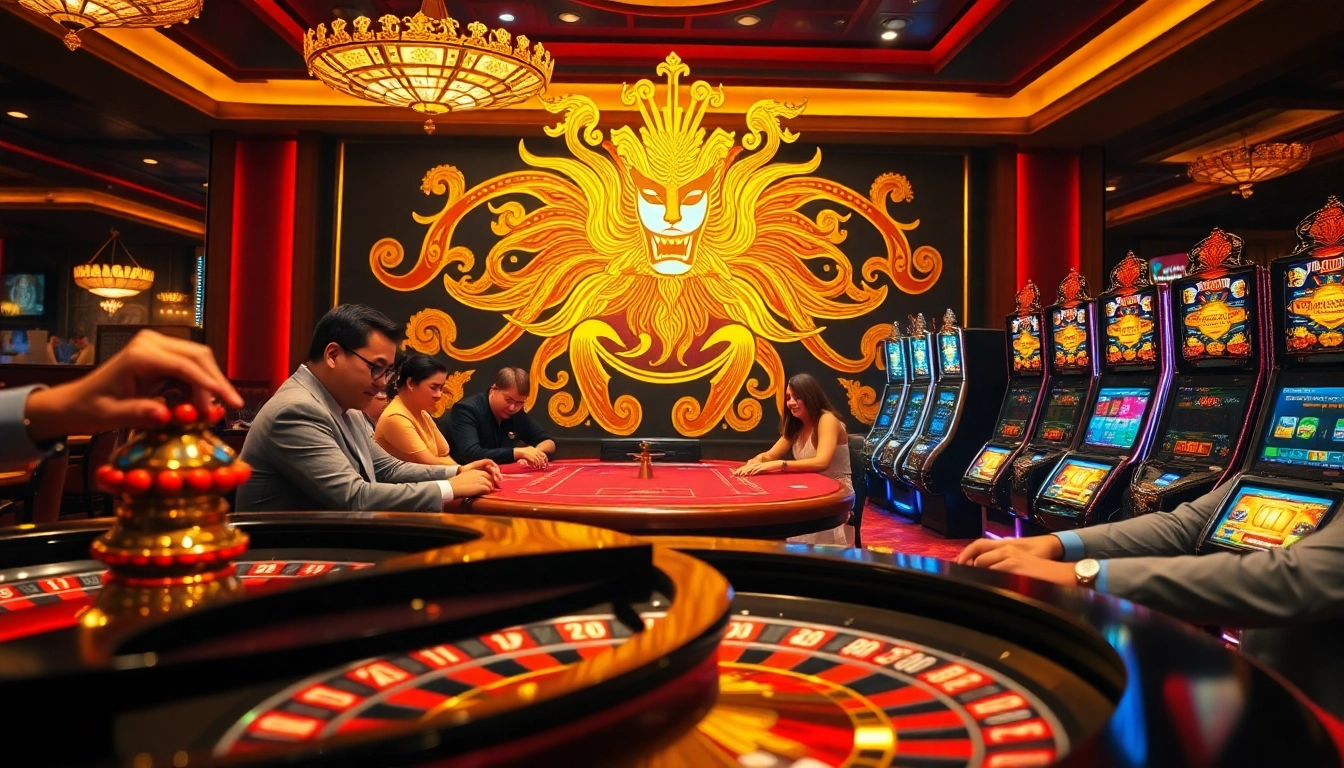 Engage in thrilling gameplay with Raja Barong, enhancing your casino experience with luck.