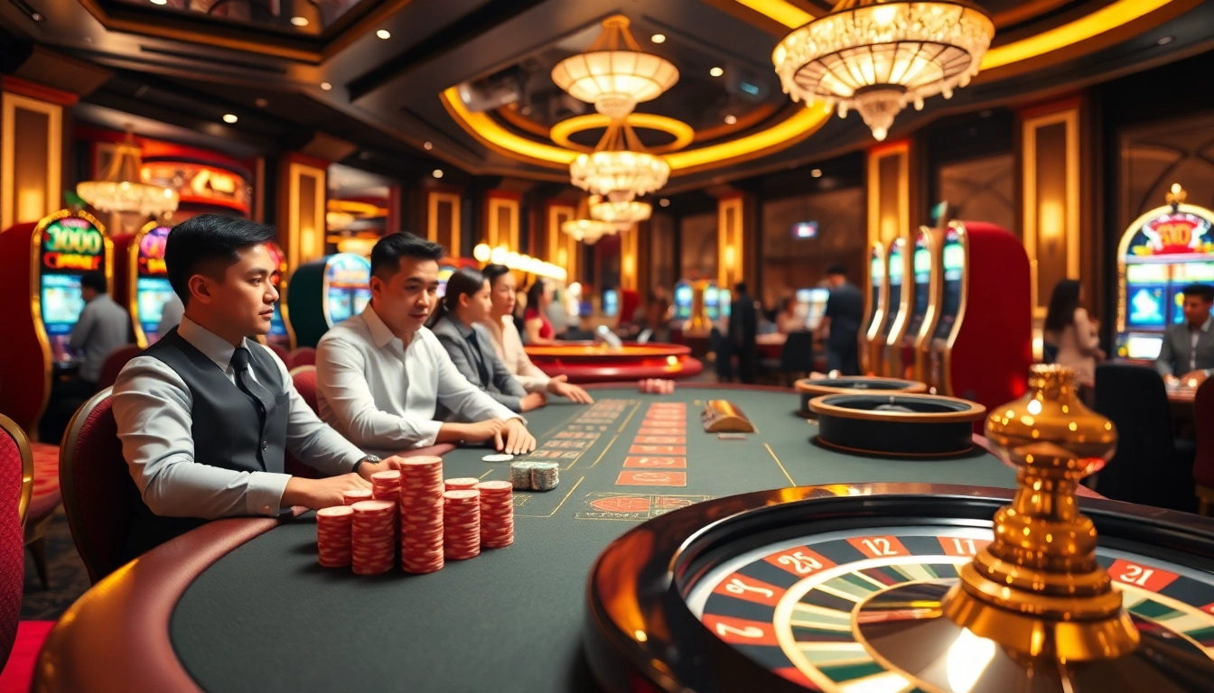 Experience excitement at U888 with vibrant casino tables and stunning slot machines.