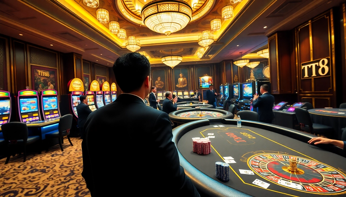 Experience the excitement of TT88 casino with vibrant games and thrilling poker action.