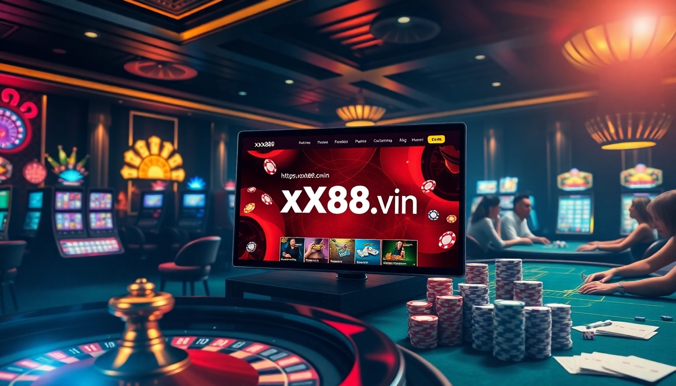 Experience the thrill of betting at https://xx88.vin/ with vibrant casino games and eager players.