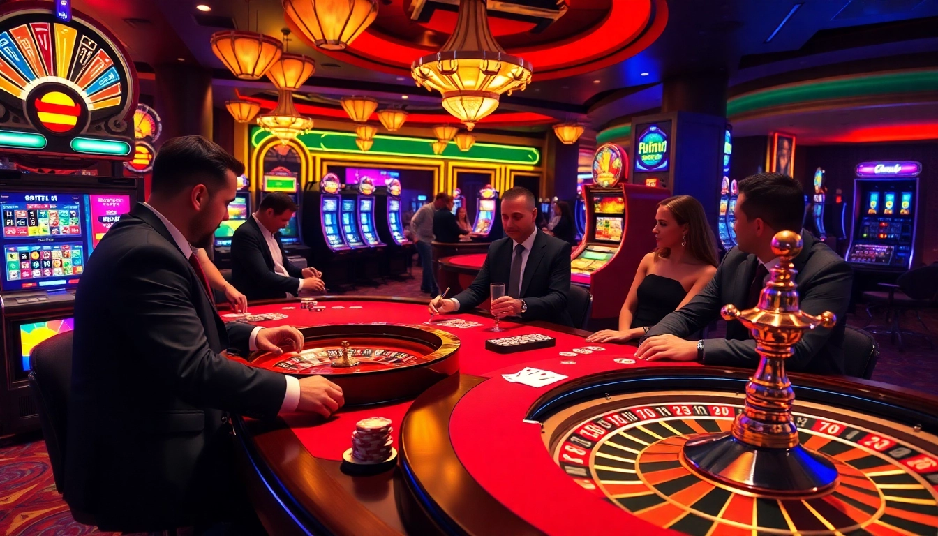 Experience thrilling poker action at fun79 with vibrant tables and exciting game atmosphere.