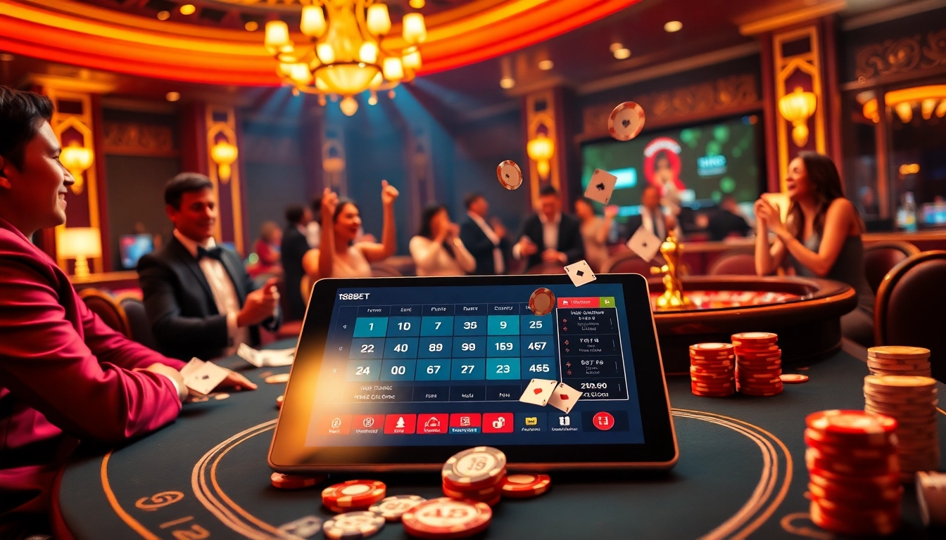 Experience the thrill of link 188bet with exciting gaming tables and online betting interfaces.