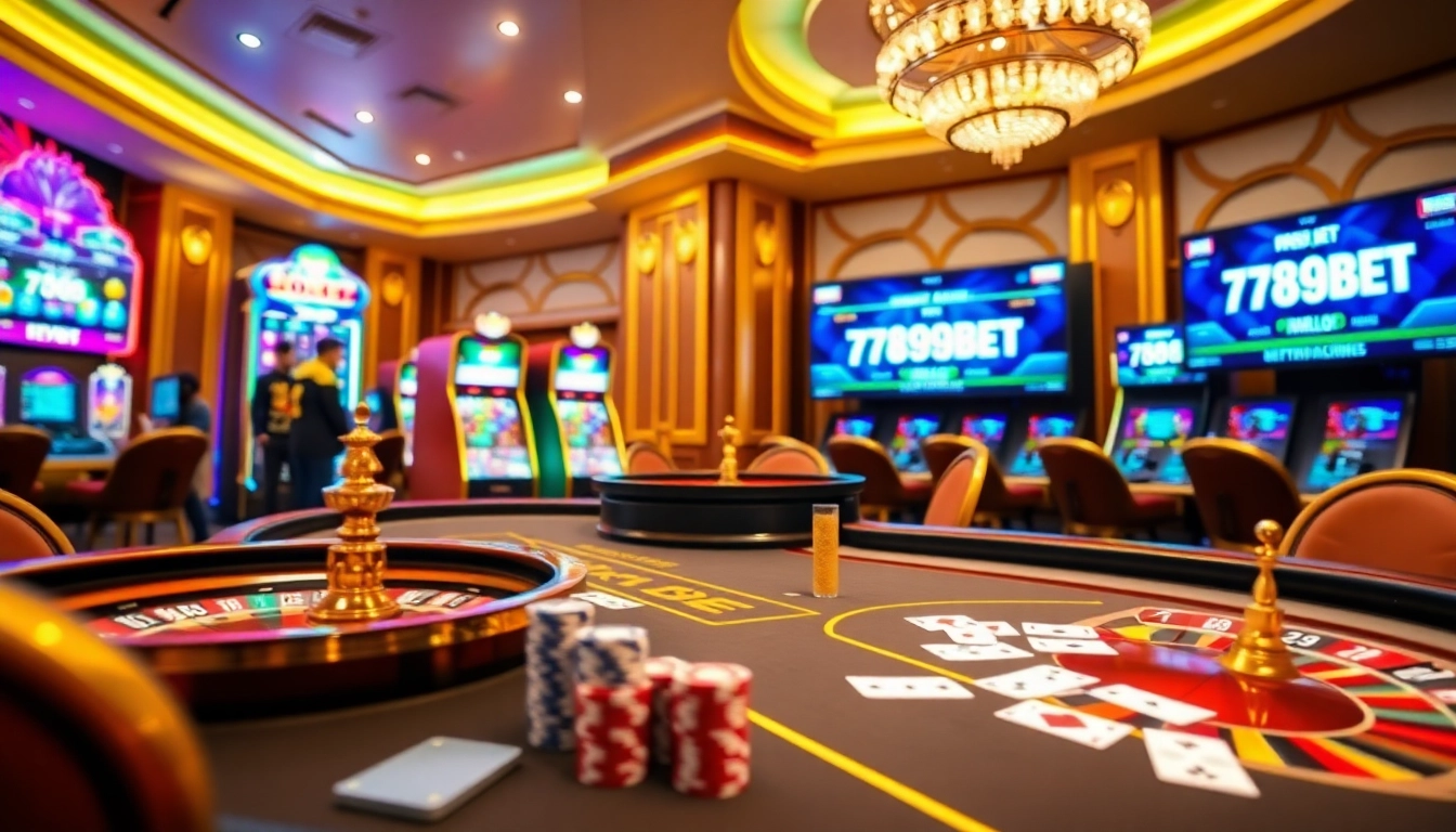 Engage in thrilling games at https://789betai.online/ with a lively casino atmosphere featuring roulette and poker.
