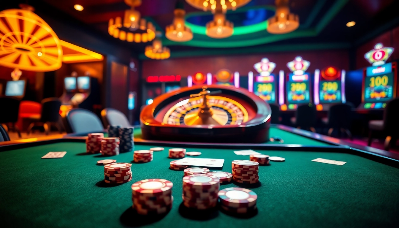 Engage in exciting casino games at i9bet with vibrant slot machines and lively poker action.