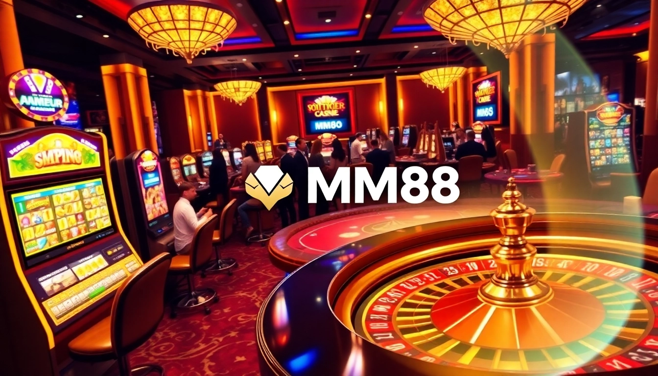 Experience winning strategies at MM88 HOW in an exhilarating casino atmosphere with vibrant gaming action.