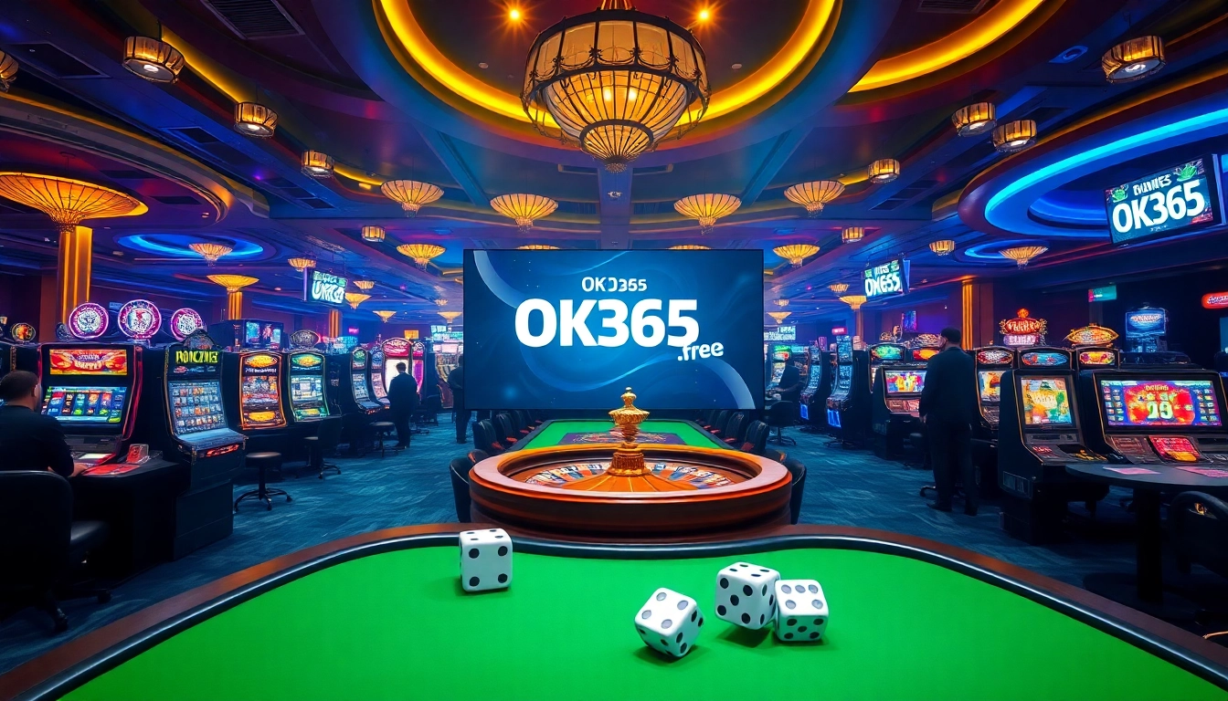 Experience the excitement at OK365.free with vibrant casino games and thrilling action.