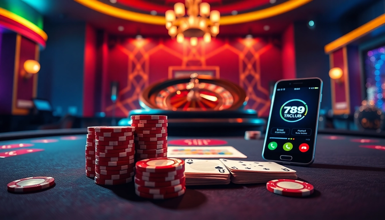 Join the excitement at 789club with vibrant casino tables and thrilling poker action.
