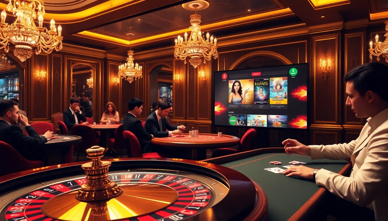 Experience excitement and luxury at https://jun88pl.com/, featuring high-stakes gambling with roulette and poker.