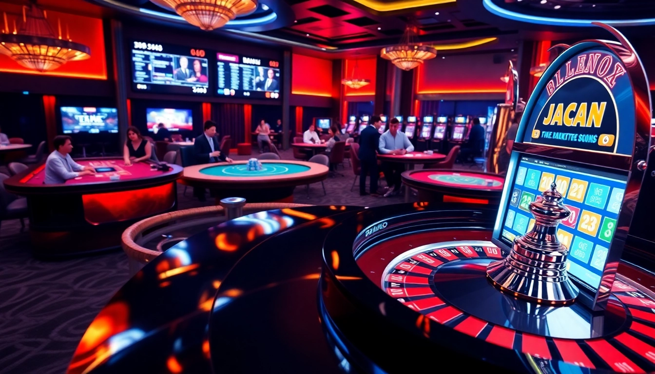 Betting excitement at https://jun88pl.com/ with luxurious casino games and vibrant player interactions.