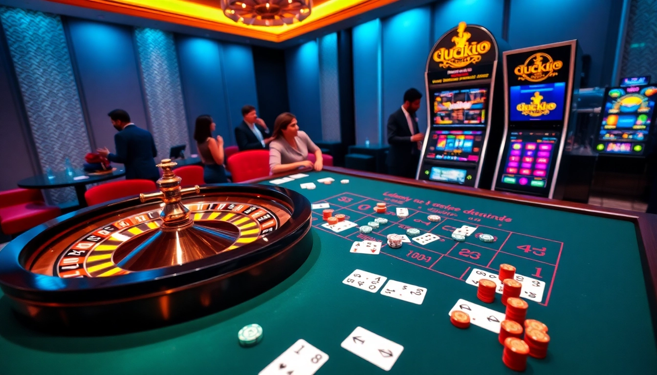 Luck8 offers an exciting casino experience with live dealers and vibrant gaming elements.