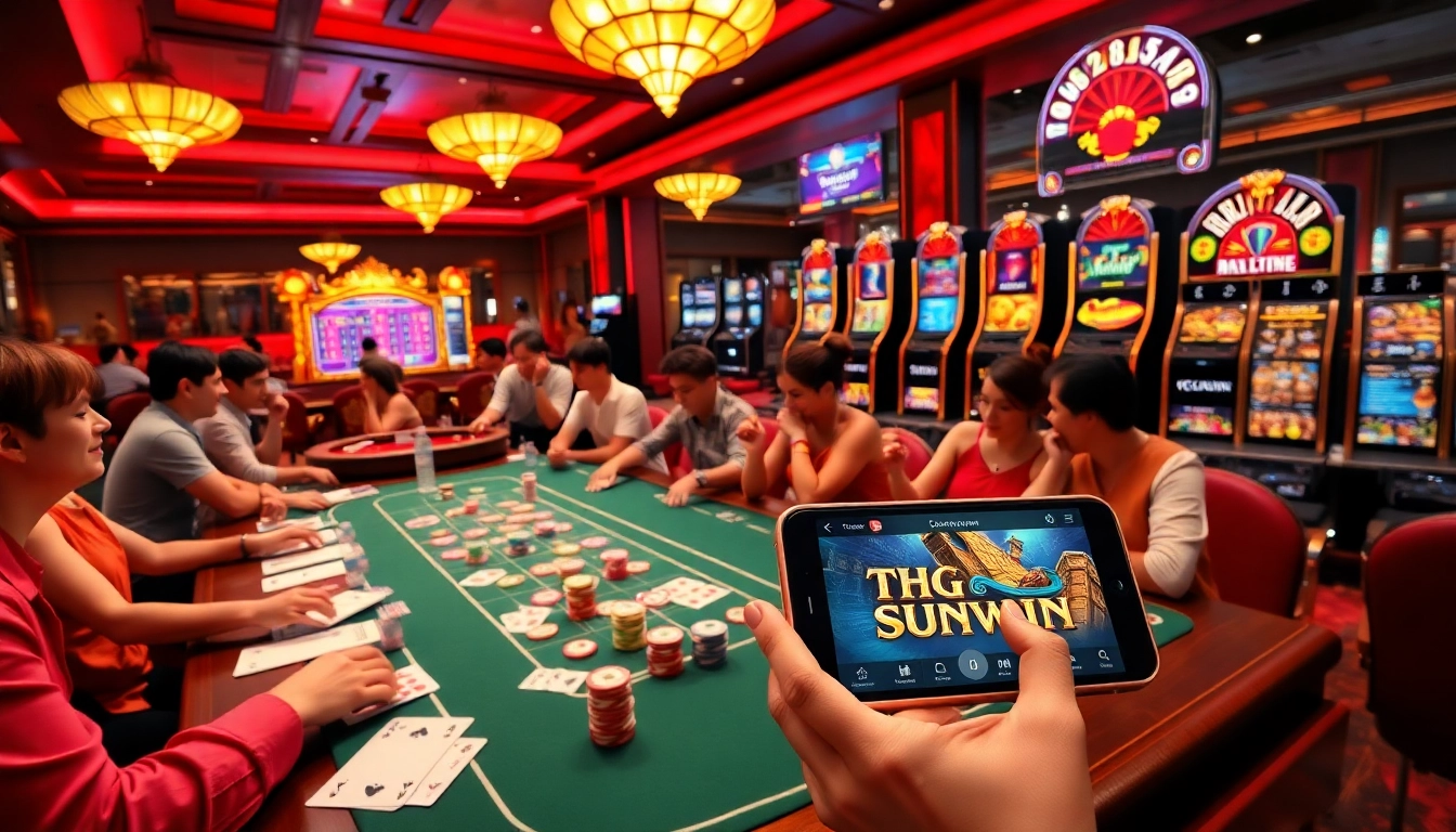 Experience casino excitement with tải sunwin on mobile devices through engaging gameplay and vibrant visuals.