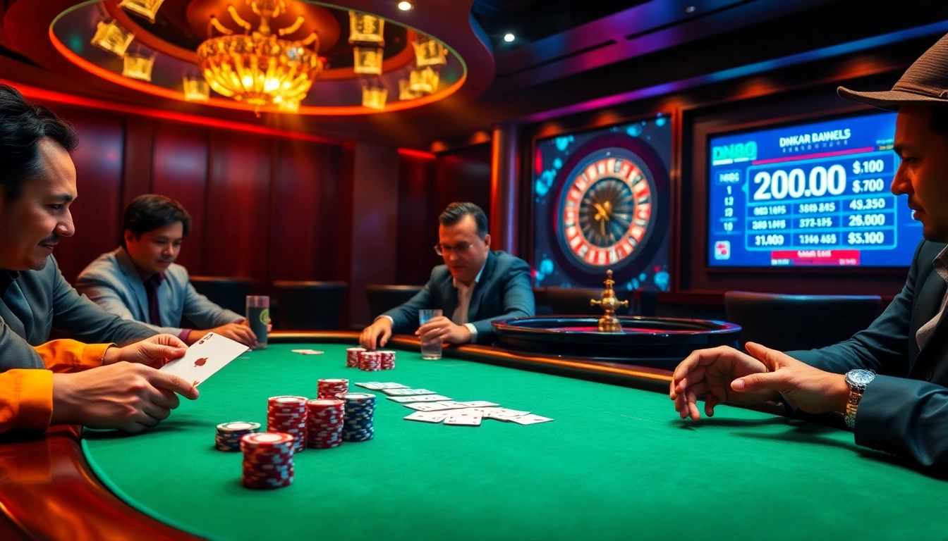 Experience the thrill of winning at https://dn88s.net/ with exciting poker and roulette gameplay.