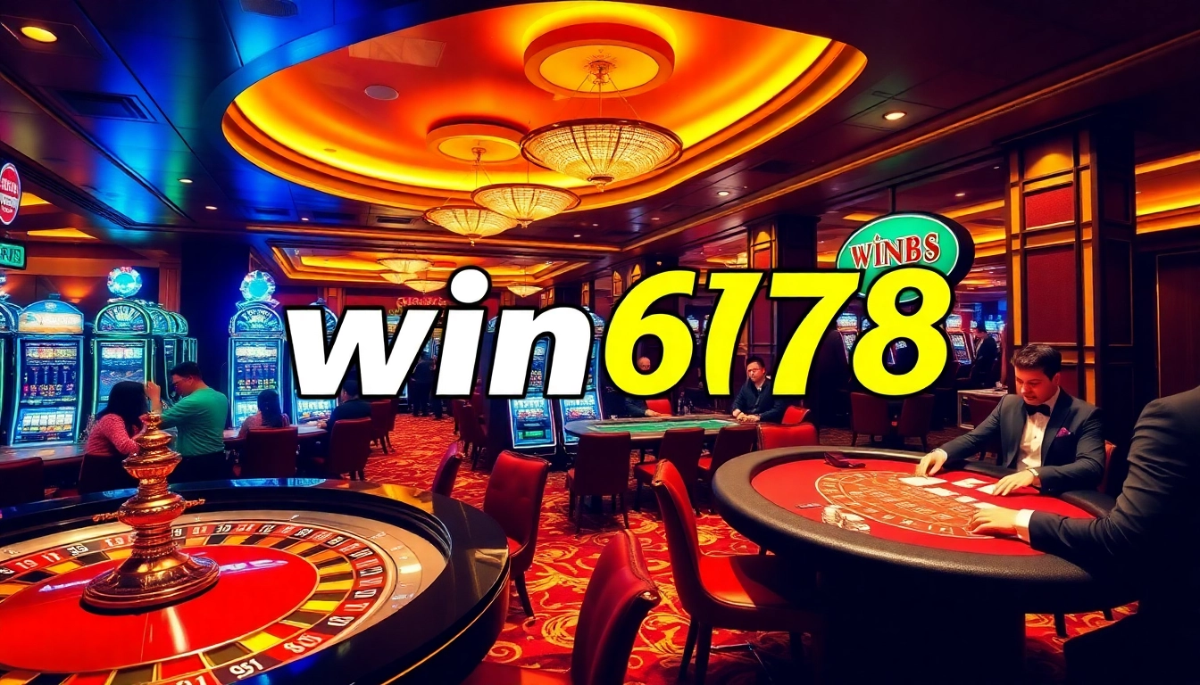Experience the thrill of gambling at win678 with vibrant casino games and inviting atmosphere.