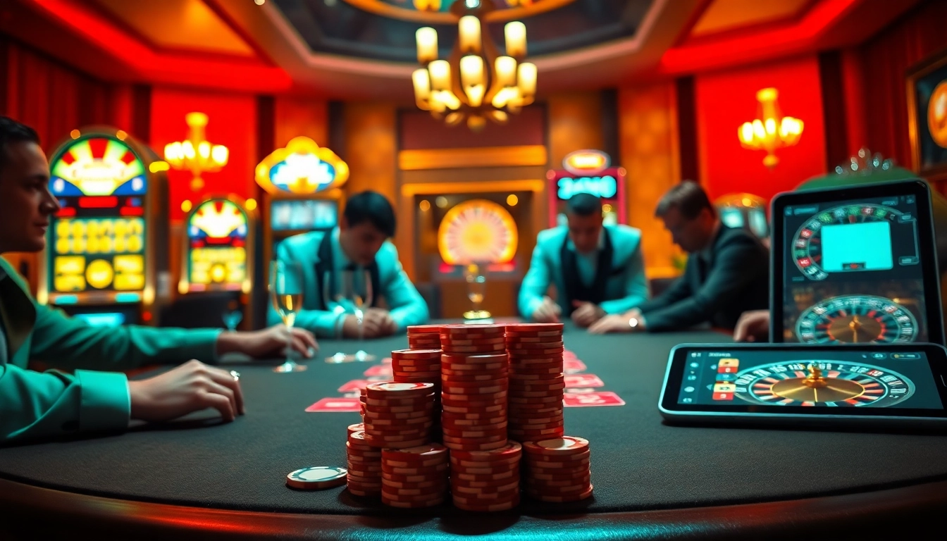 Exciting high-stakes poker game scene featuring S8 betting strategies and colorful casino elements.