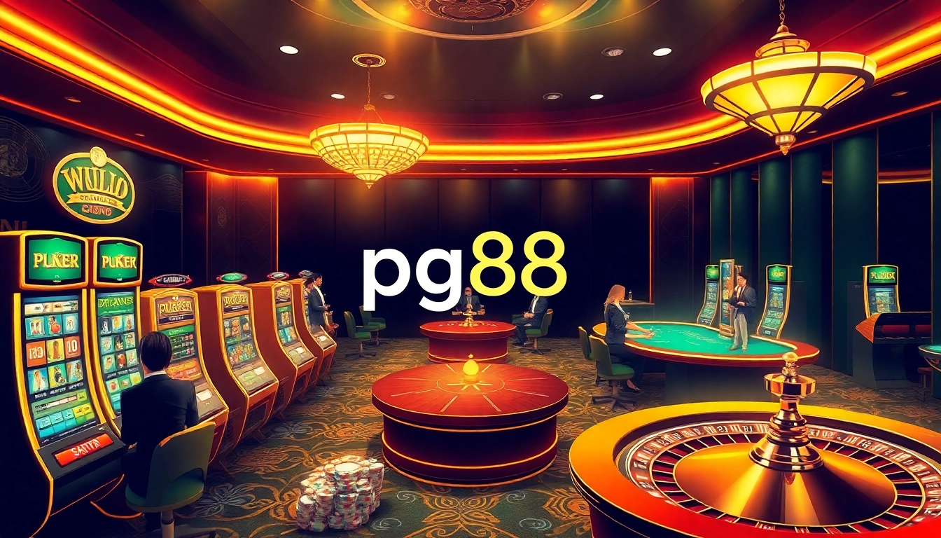 Engage in thrilling casino action at pg88 with dynamic games and vibrant betting interfaces.