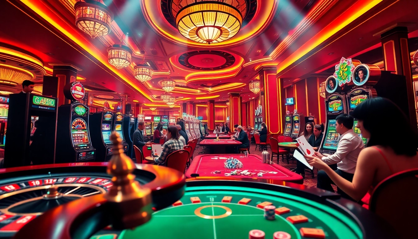 Experience thrilling gameplay at https://bl555.family/ featuring vibrant poker chips, spinning roulette wheels, and dynamic slot machines.