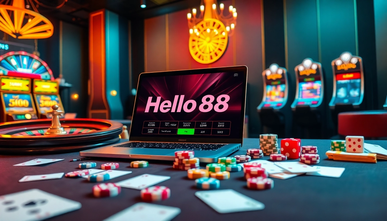 Experience thrilling online gambling at https://hello88s.com.co/ with vibrant casino visuals.