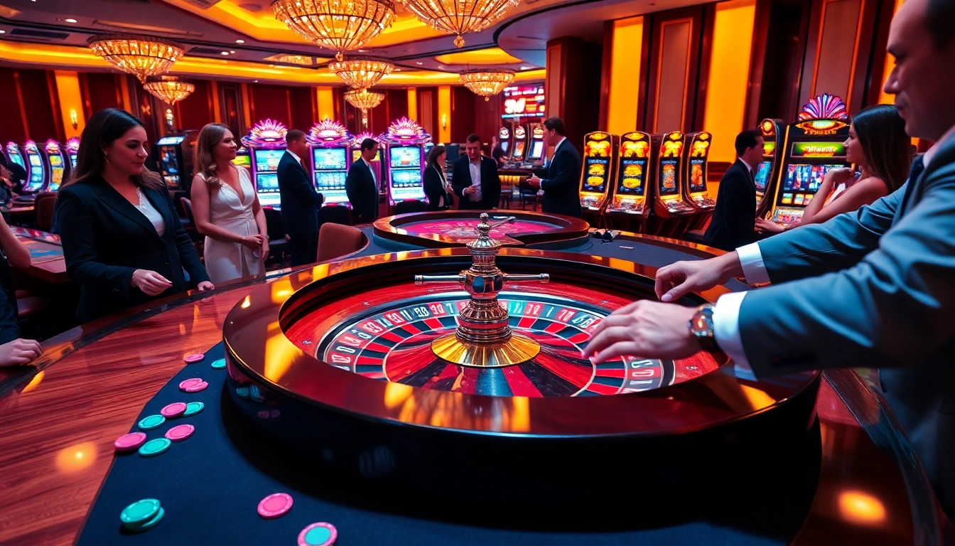 Engage in thrilling gameplay at https://kuwinblog.com/ with vibrant casino visuals showcasing roulette and slots.