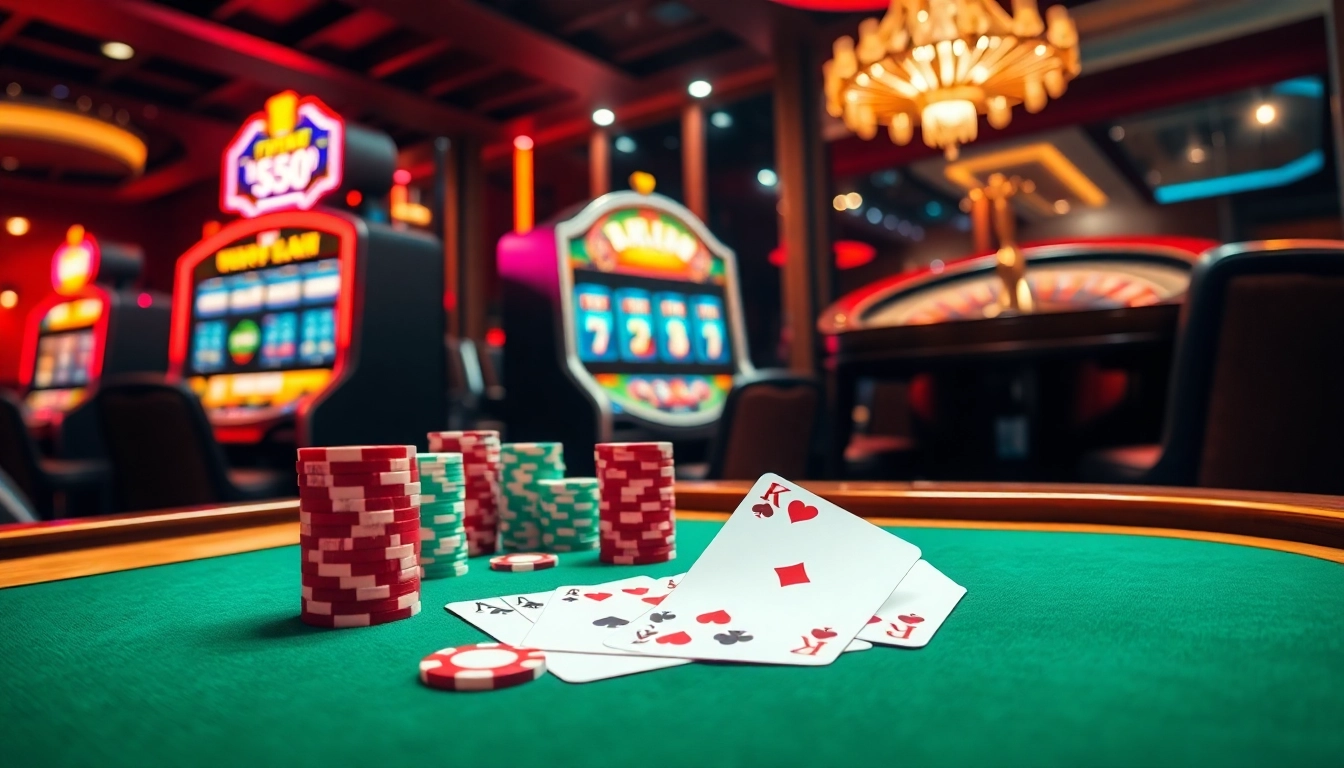 Win big at RR88's exhilarating poker table with colorful chips and thrilling gameplay.