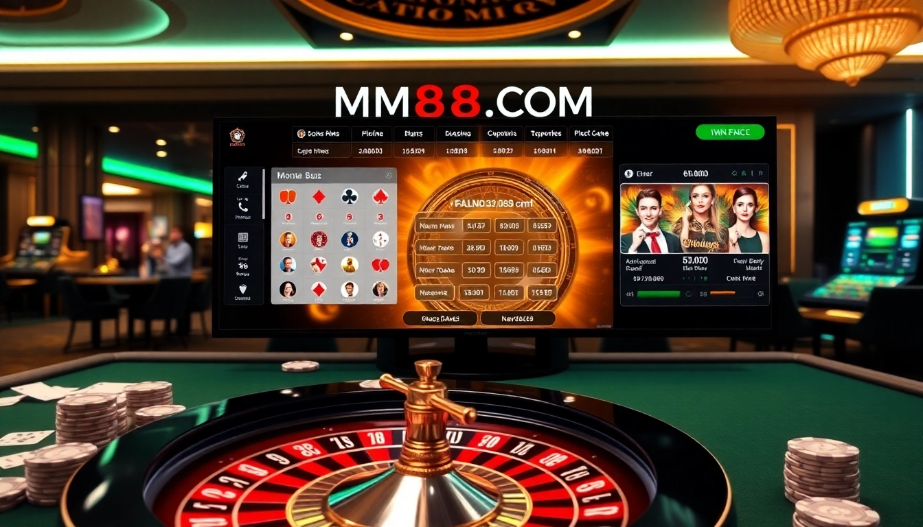 Experience the excitement of gambling at MM88.COM's online casino with vibrant games and luxurious settings.