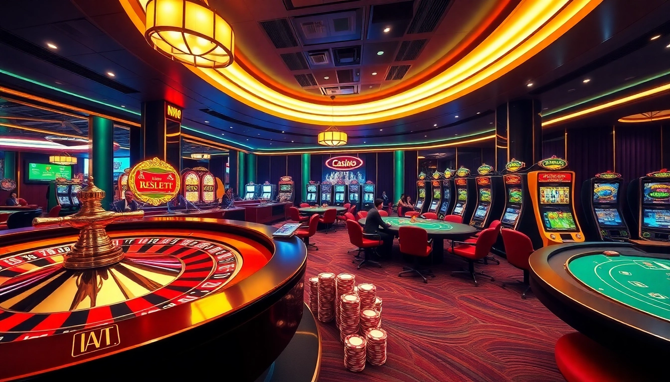 Experience the excitement of Trang chủ NK88 with vibrant casino games and engaging players.