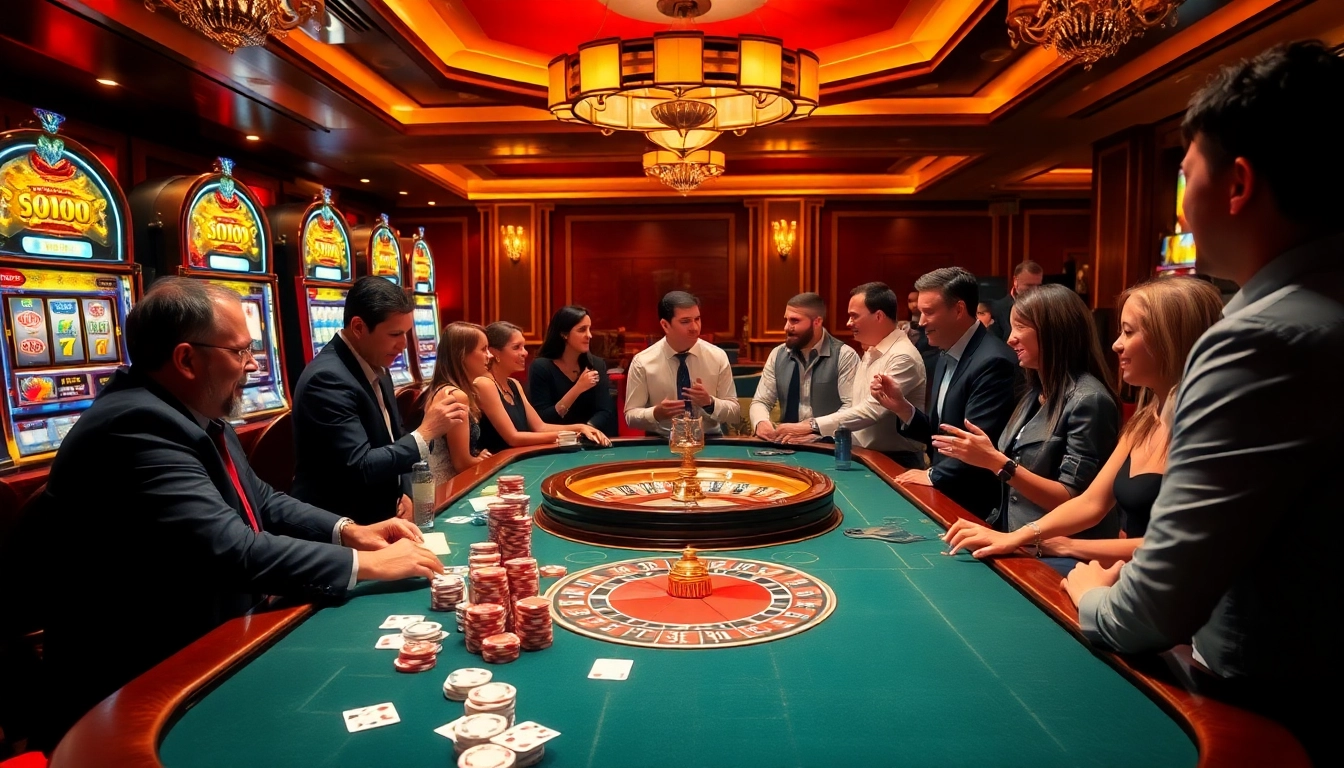Engaged players strategizing and winning at the luxurious casino table at https://s8glx.com.