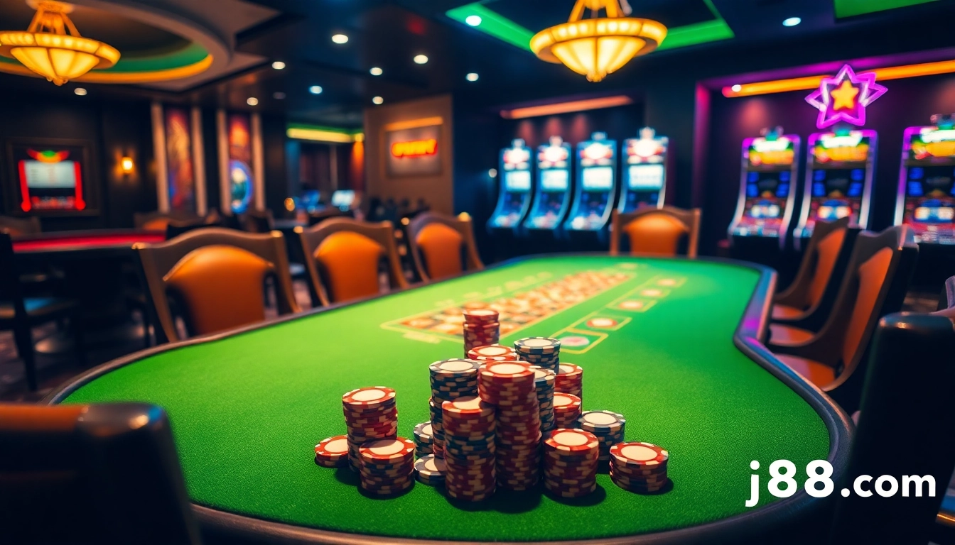 Experience the thrill of high-stakes gameplay at https://vj88.com/ with luxurious casino visuals.