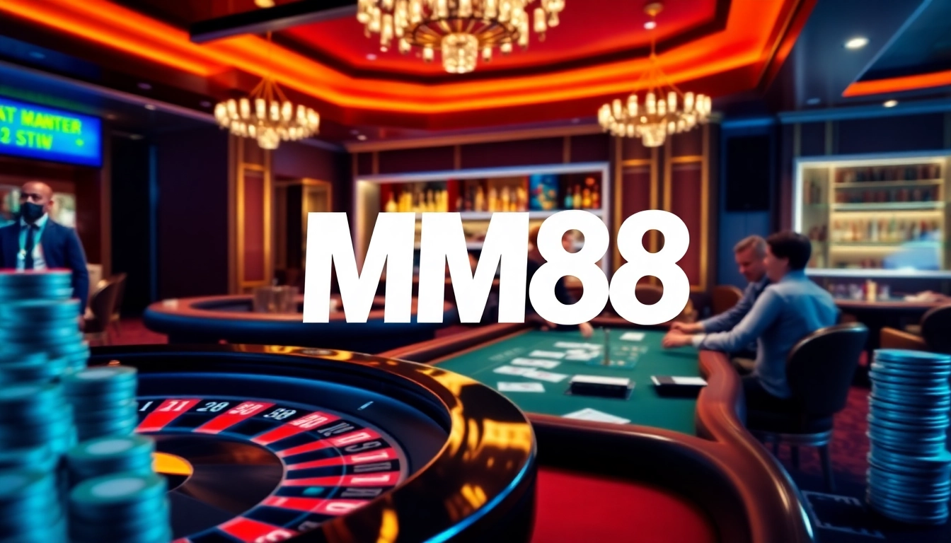 Experience the excitement of MM88 online gambling with vibrant tables and engaging players.