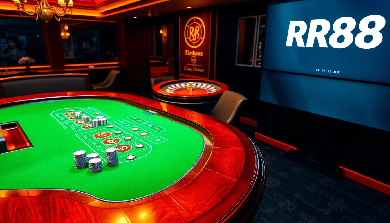 Take a thrilling gamble at RR88 with professional dealers and exciting casino games.