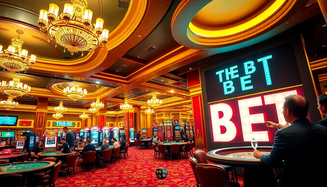 Experience high-stakes excitement at THA BET with thrilling casino games and winning moments.