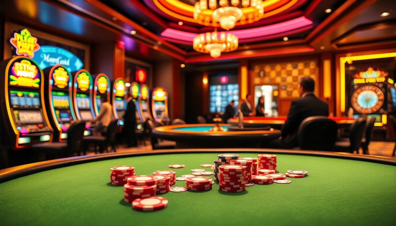 Experience the excitement of XX88 at a luxurious poker table with chips and cards in play.