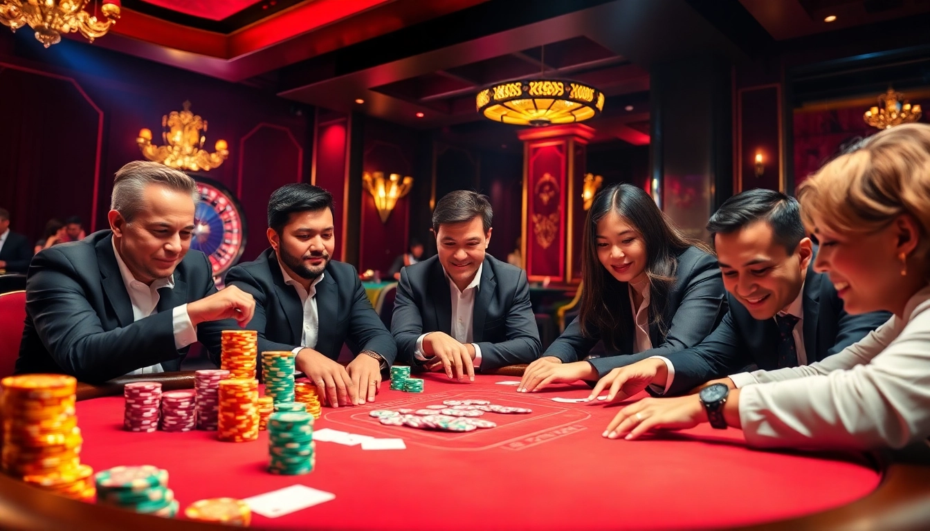 Engage with thrilling poker action at https://hit-club.games/ featuring colorful chips and exciting gameplay.