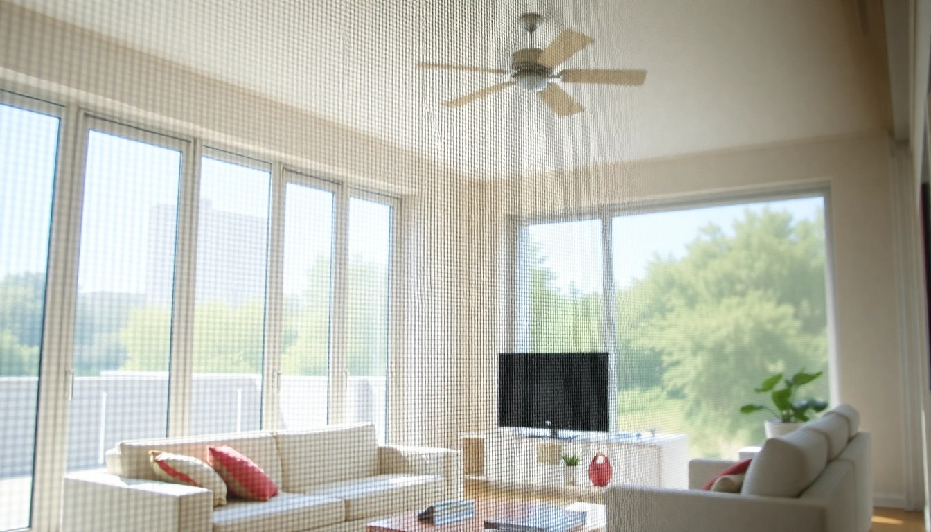 Enhance your home with Flyscreenmaxx protective flyscreen installation in a bright environment.