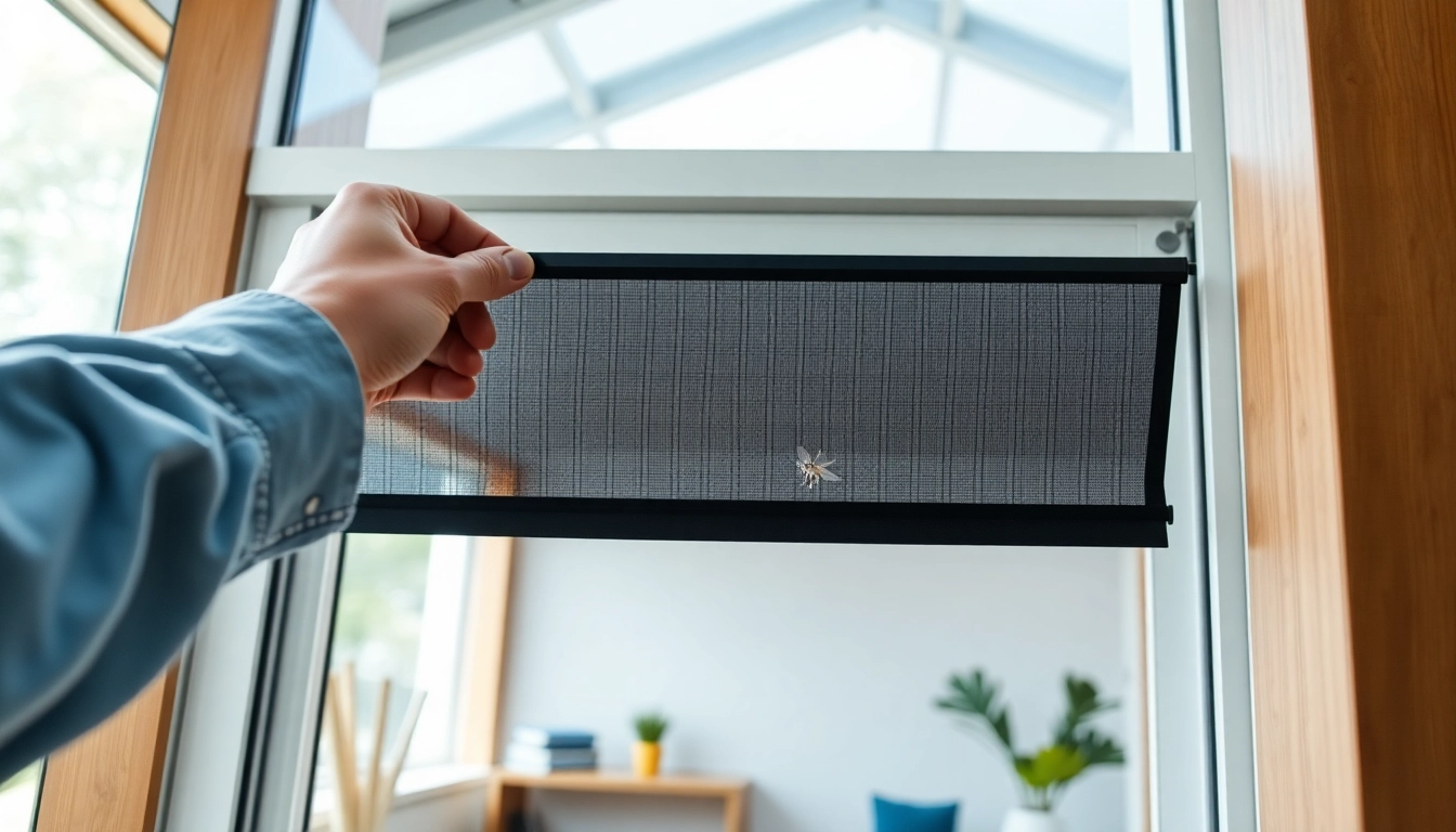 Install a Flyscreenmaxx flyscreen in a bright modern home for fresh airflow.
