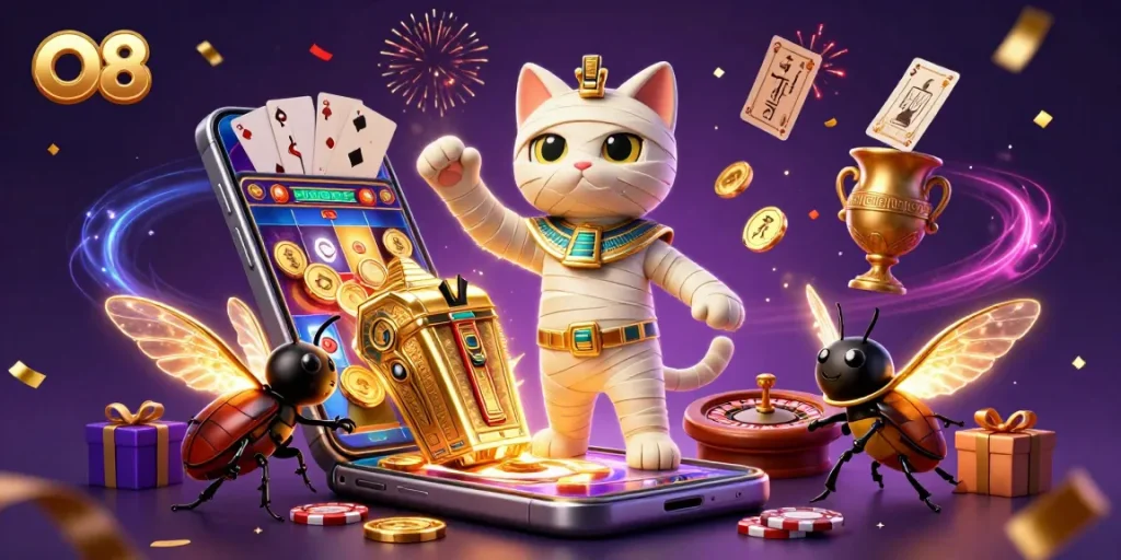 O8 invites players to win big in a vibrant online casino scene filled with excitement.
