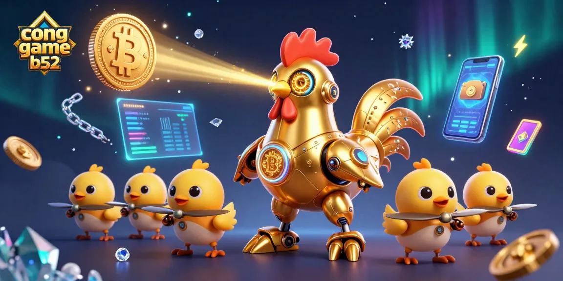 Engage in exhilarating gameplay at cong game b52 with cutting-edge 3D casino elements and characters in action.
